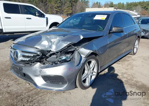 2014 Mercedes-Benz E 350 4Matic z USA, uszkodzony, nr VIN WDDHF8JB3EA859199